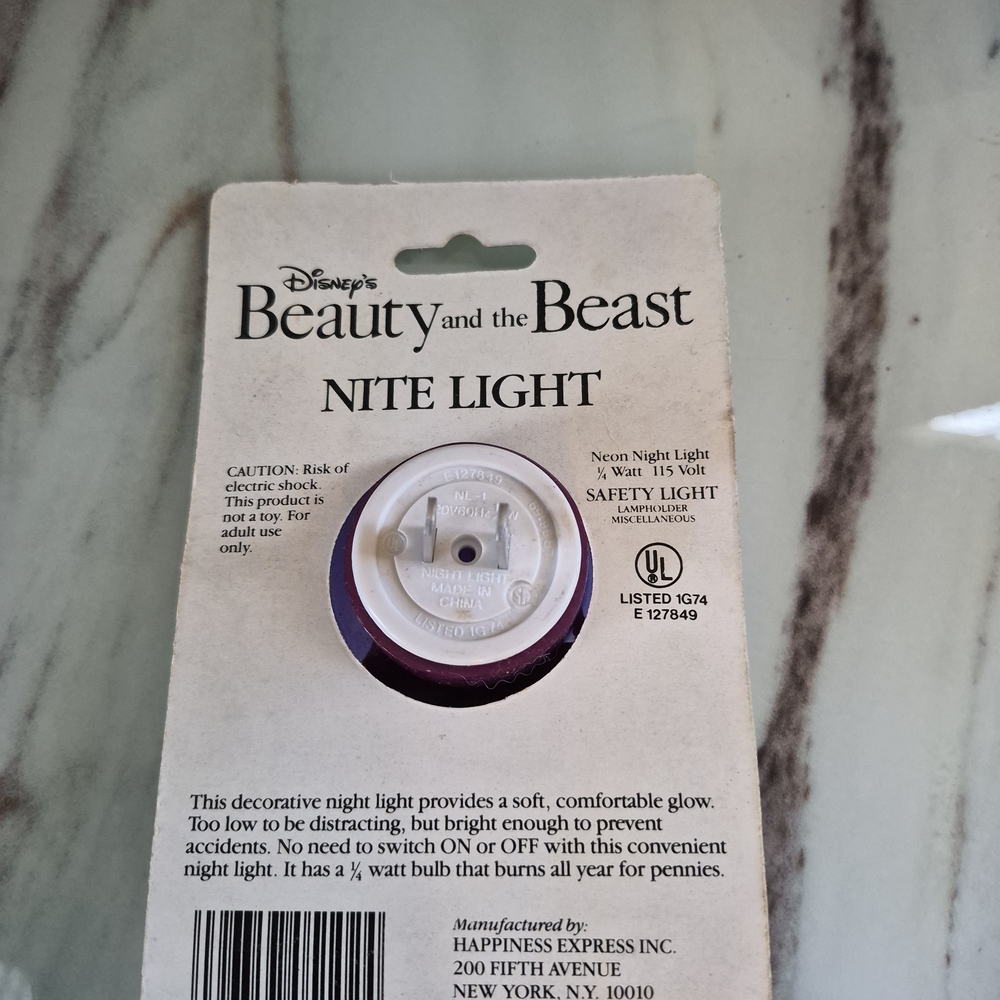 Disney Beauty and the Beast Belle Nite Light - Picture 2 of 2
